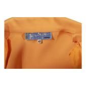 Thierry Mugler Orange Viscose Knee length Belted Wrap Dress size 42