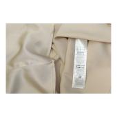 Falconeri Beige Silk V Neckline 3/4 Sleeves Blouse Top size S, New