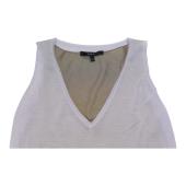 Gucci  Sleeveless Two-Piece 100% Cashmere Sweater V-neck Cami Top in Lilac and Tan size XS