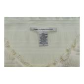 Diane Von Furstenberg DVF Fantasia Ivory Pleated Blouse Tunic Top size 6