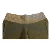 Zadig & Voltaire Smile Lurex Green Silver Gold Shiny Shorts Pants size S