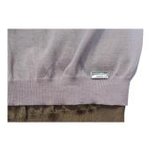 Gucci  Sleeveless Two-Piece 100% Cashmere Sweater V-neck Cami Top in Lilac and Tan size XS