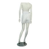 Self Portrait White Lace Belted Summer Shorts Pants size UK 6 , US 2 