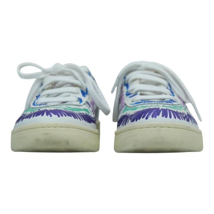 V-10 LEATHER VEJA X MARNI ORCHID BLACK BLUE WHITE Sneakers Trainers Shoes 37
