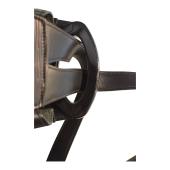 Louis Vuitton Noir Black Epi Leather Minuit Crossbody Bag Messenger Shoulder bag 