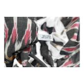 Gooshwa Multicolor Ethnic Print Maxi Kaftan Long Summer Cotton Dress size S, New