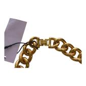 Versace Medusa gold chunky chain-link necklace 3 medallions retails at € 1.590/ $1,950
