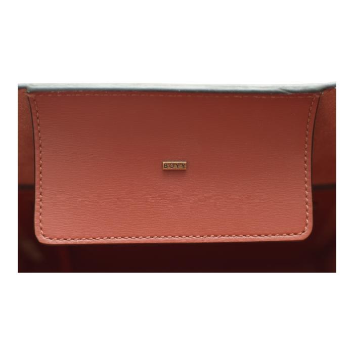 BOYY Devon 21 calfskin leather tote shoulder bag decorative buckle handbag