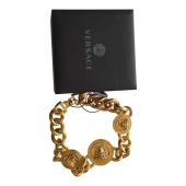 Versace Medusa gold chunky chain-link necklace 3 medallions retails at € 1.590/ $1,950