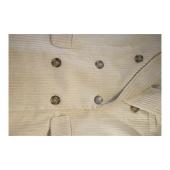 NWT Isabel Marant Étoile Daleyo Double-Breasted Corduroy Blazer Cream 36