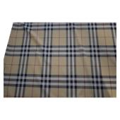 Burberry Classic Check Drawstring Knee Length Skirt Elastic Stretch Side Slit M