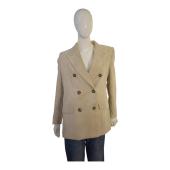 NWT Isabel Marant Étoile Daleyo Double-Breasted Corduroy Blazer Cream 36