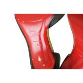 Christian Louboutin Galupump 100 Patent Leather Pumps in Black & Gold size 40