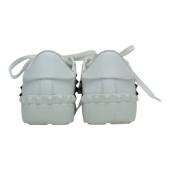 VALENTINO ROCKSTUD UNTITLED SNEAKER IN CALFSKIN LEATHER WITH TONAL STUDS 37