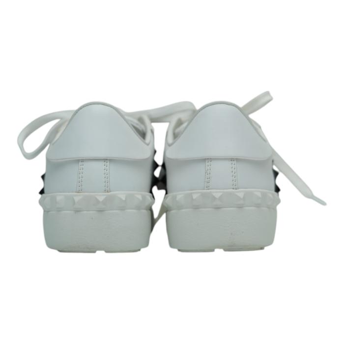 VALENTINO ROCKSTUD UNTITLED SNEAKER IN CALFSKIN LEATHER WITH TONAL STUDS 37