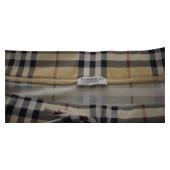 Burberry Classic Check Drawstring Knee Length Skirt Elastic Stretch Side Slit M