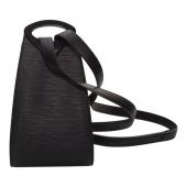 Louis Vuitton Noir Black Epi Leather Minuit Crossbody Bag Messenger Shoulder bag 