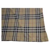 Burberry Classic Check Drawstring Knee Length Skirt Elastic Stretch Side Slit M