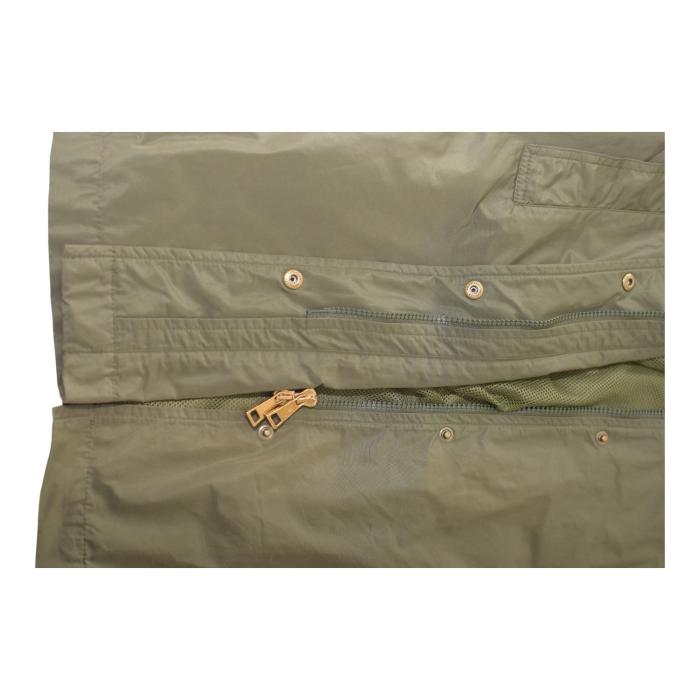 MONCLER Olive Parka ASTROPHY Giubbotto Midi Hooded  Rain Coat Jacket MSRP $1130