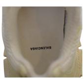 Balenciaga Triple S Sneaker in off white with patent leather & technical material 38
