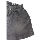 Isabel Marant Etoile Titea Black Denim Jeans Shorts Pants Trousers size 36