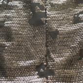 See By Chloe Black Sequined Cap Sleeves Short Mini Length Dress size 42