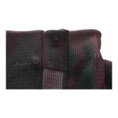 Issey Miyake Green Red Black Knit Single Button Cardigan Jacket size 2
