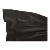 Saint Laurent Black Crepe Asymmetrical Mini Dress M Draped Tie-Neck Dress $3,195