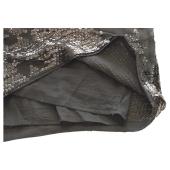See By Chloe Black Sequined Cap Sleeves Short Mini Length Dress size 42