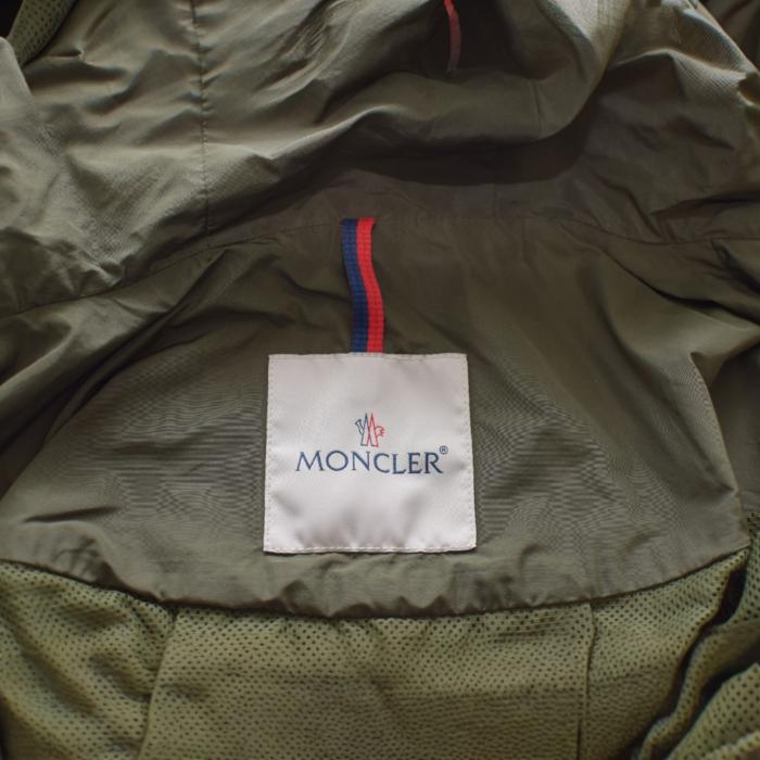 MONCLER Olive Parka ASTROPHY Giubbotto Midi Hooded  Rain Coat Jacket MSRP $1130