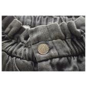 Isabel Marant Etoile Titea Black Denim Jeans Shorts Pants Trousers size 36