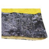 P.A.R.O.S.H. Parosh Blue Yellow Sequined Silk Top Sleeveless Tank Blouse size M