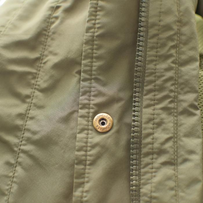 MONCLER Olive Parka ASTROPHY Giubbotto Midi Hooded  Rain Coat Jacket MSRP $1130