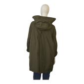 MONCLER Olive Parka ASTROPHY Giubbotto Midi Hooded  Rain Coat Jacket MSRP $1130