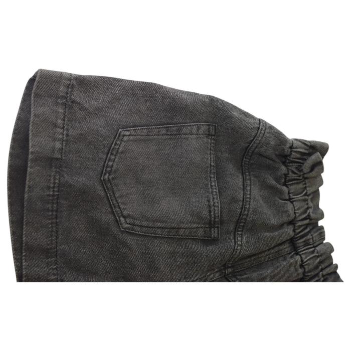 Isabel Marant Etoile Titea Black Denim Jeans Shorts Pants Trousers size 36