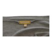 Galliano Gray Long Sleeve Viscose T- Shirt top w. Buttons size L