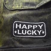 Ayios Athens Distressed Green Army Look Collared Jacket w. Patches