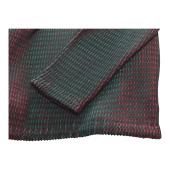 Issey Miyake Green Red Black Knit Single Button Cardigan Jacket size 2