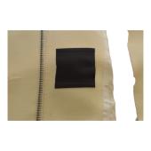 Costume National Black & Cream Wool Unhemmed Jacket Blazer size 42