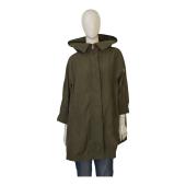 MONCLER Olive Parka ASTROPHY Giubbotto Midi Hooded  Rain Coat Jacket MSRP $1130