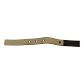 Yves Saint Laurent YSL Vintage Mombasa Horn Lizard Skin Belt in off white 95/38