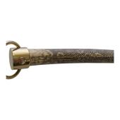 Yves Saint Laurent YSL Vintage Mombasa Horn Lizard Skin Belt in off white 95/38