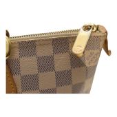 LOUIS VUITTON Damier Azur Canvas Saleya PM Tote Vintage Bag Vachetta leather