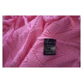 Dodo Bar Or - Pas Pour Toi Pink One Shoulder Long Dress & Fringes size 42