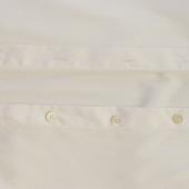 Issey Miyake White Cotton Pleats Button Down Shirt Long Top Size 3