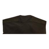 Ilaira Nistri sleeveless asymmetric layered black silk top size 44 IT