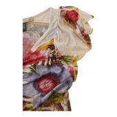 Class Roberto Cavalli Floral Cap Sleeve Print Top – Size IT 44 (US 10 / FR 38)