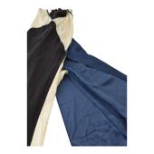 Rag & Bone Colorblock Silk Slip Dress Blue Black & White – Size 6 - open V back