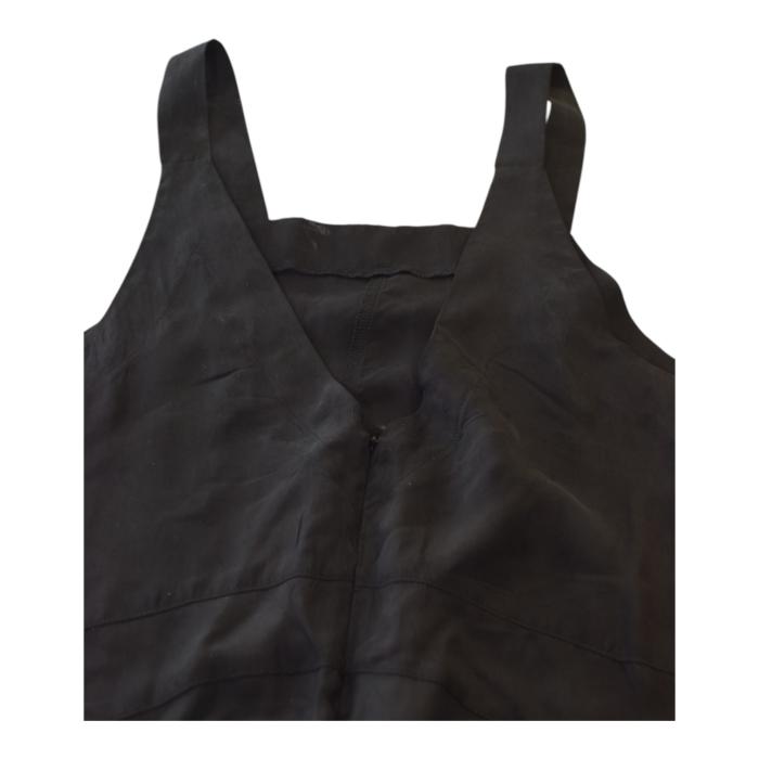 One Teaspoon Black Relaxed Fit Overalls Jumpsuit Sleeveless V back – Size XS