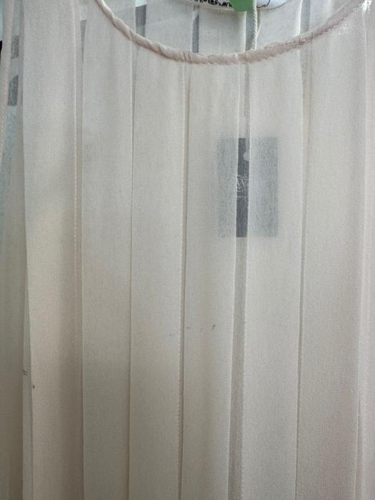 Φόρεμα μάξι με πλισέ print και δαντέλα Philosophy di Lorenzo Serafini – Μέγεθος IT 44